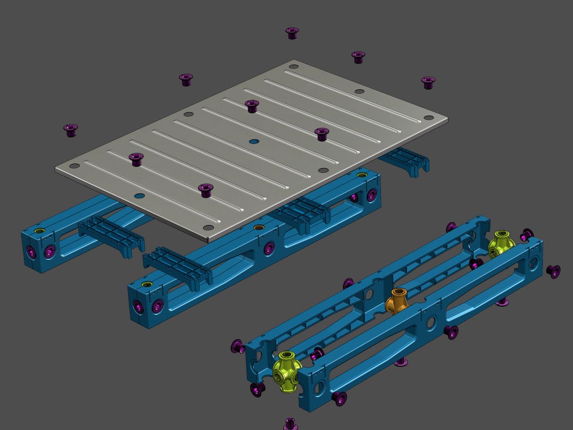 Explosionsdarstellung MLS-Flex 1200x800 mm