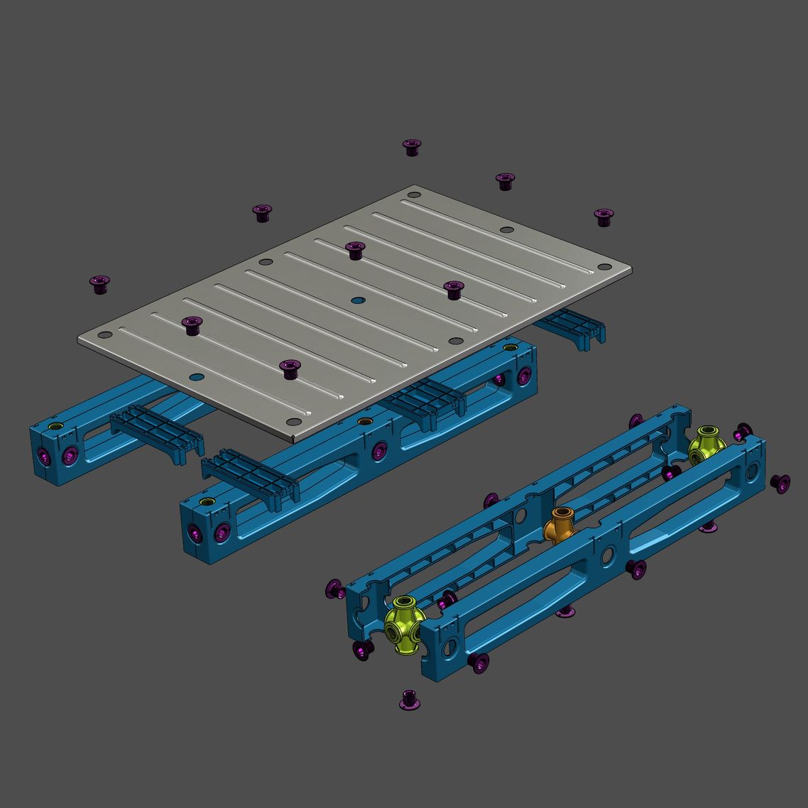 Explosionsdarstellung MLS-Flex 1200x800 mm
